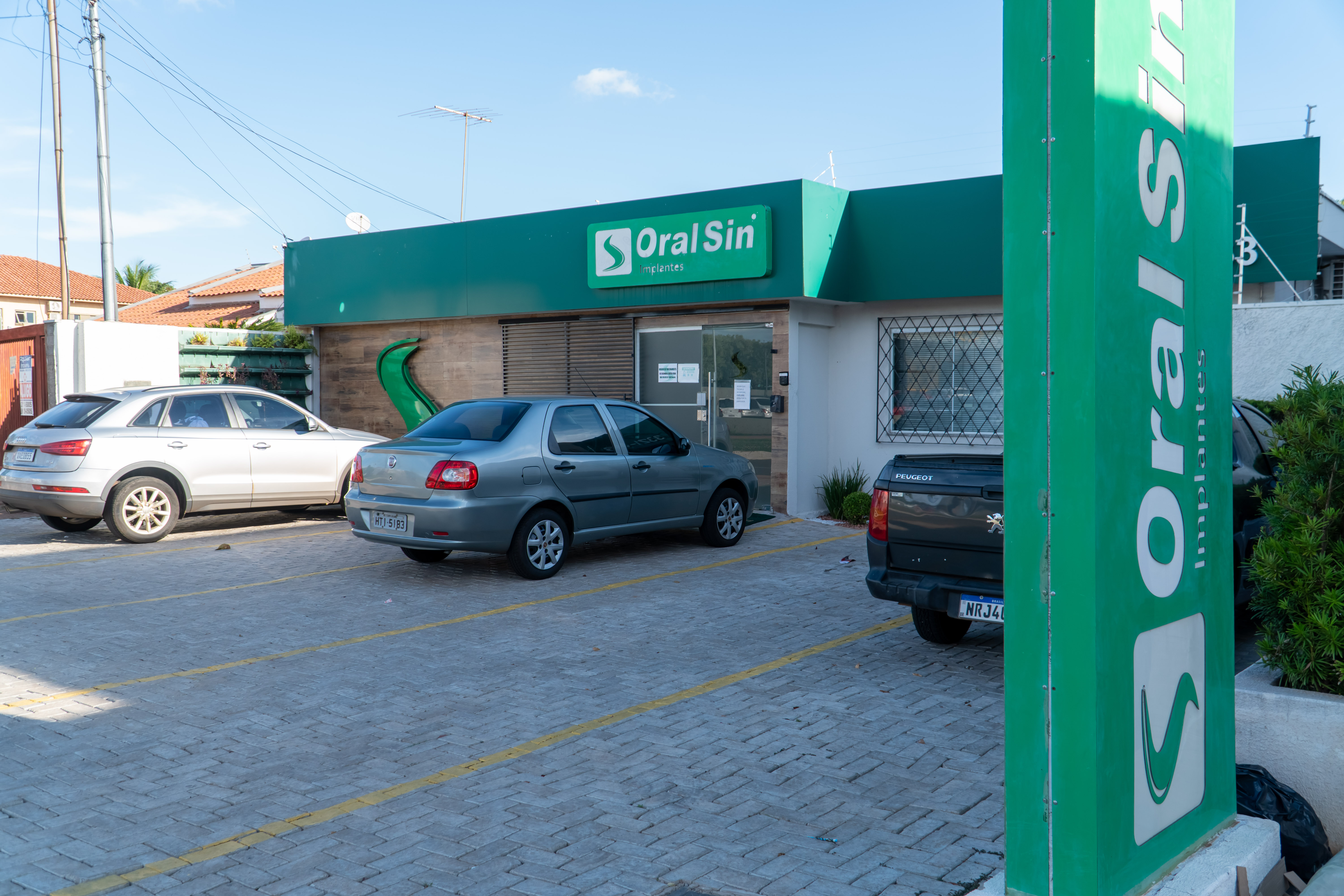 Fachada da clínica